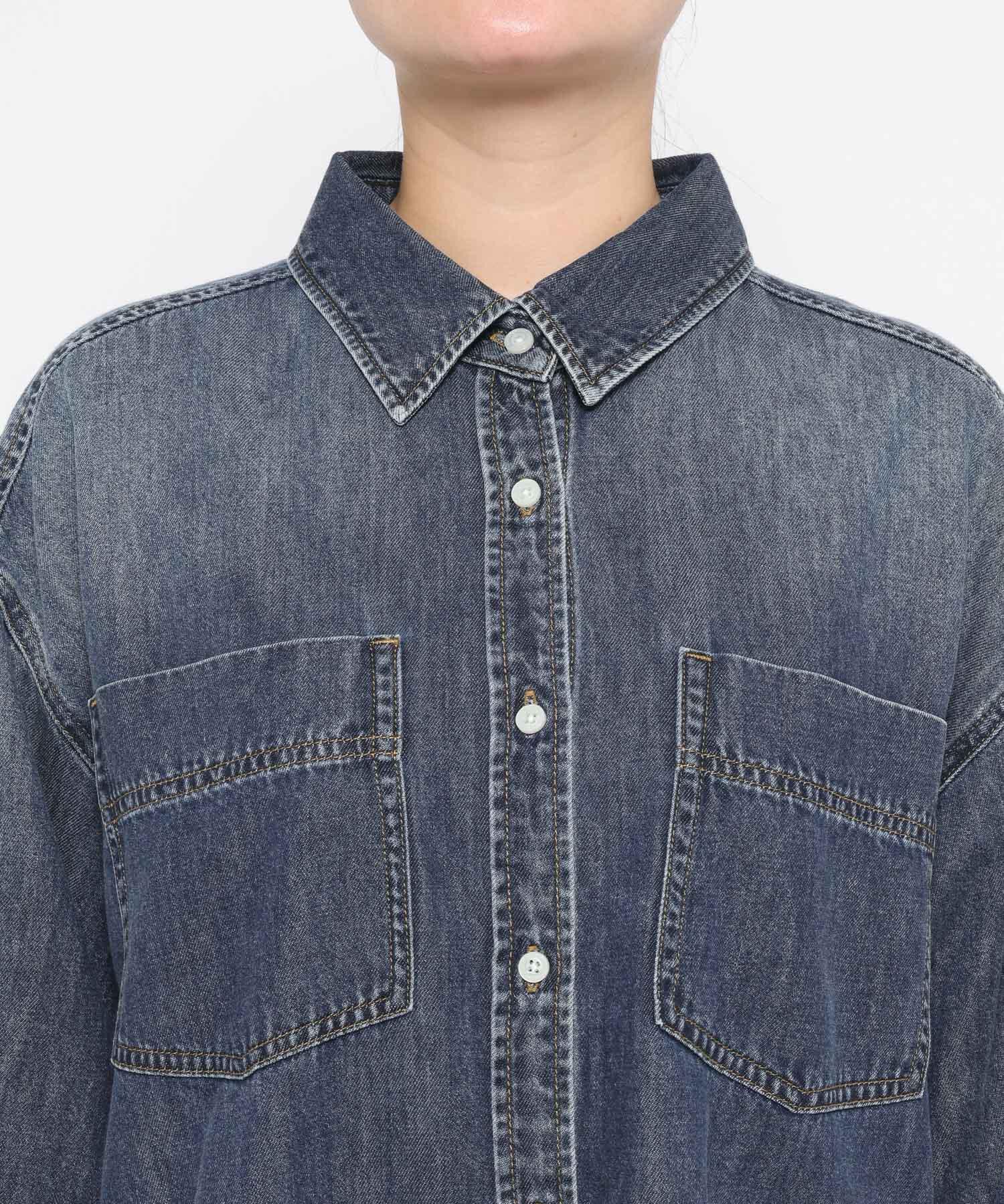 LOWRYS FARM「アソートデニムＢＩＧシャツ」|シャツ・ブラウス|