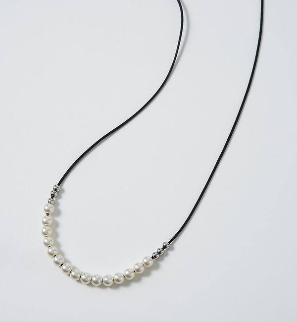 collex「【dignif】【金属アレルギー対応】パール&ボール チョーカー」|ネックレス|