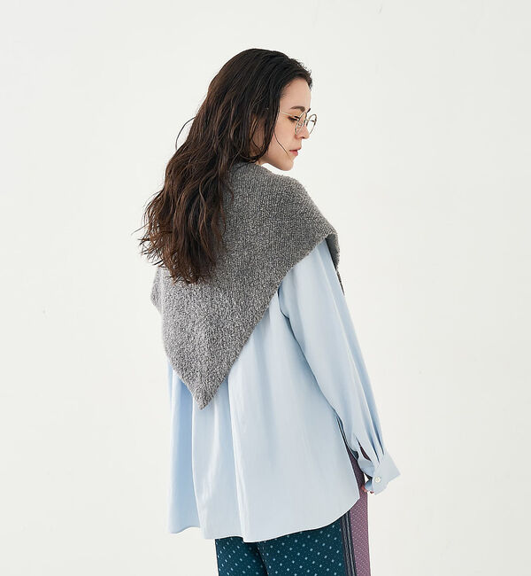 collex「トライアングルニットストール」|マフラー|