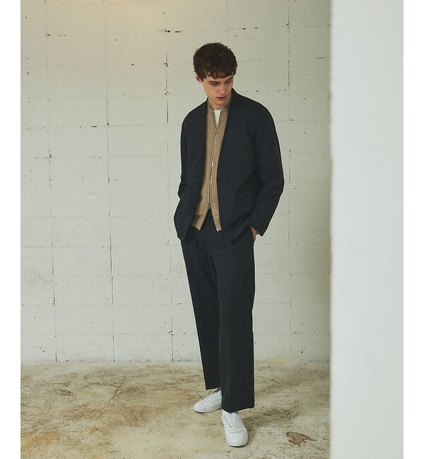 ABAHOUSE「【セットアップ対応】ウーリーカルゼ インタックパンツ」|その他|