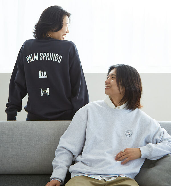 ABAHOUSE「【ユニセックス】LTA HOTEL グラフィック スウェット/ LE TRIO」|スウェット・ジャージ|