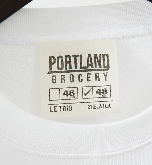 ABAHOUSE「【PORTLAND-GROCERY】バックプリント クルーネックスウェット /」|スウェット・ジャージ|