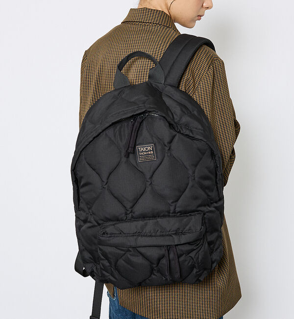 ABAHOUSE「【TAION/タイオン】ミリタリー ダウンバッグパック/ダウン/リュック/ユニセ」|リュック|
