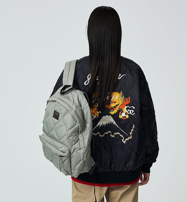 ABAHOUSE「【TAION/タイオン】ミリタリー ダウンバッグパック/ダウン/リュック/ユニセ」|リュック|