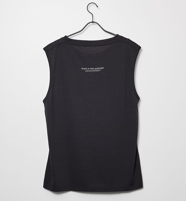 ABAHOUSE「【NANGA/ナンガ】DRY MIX TANK TOP /ロゴプリント 吸汗速乾」|キャミソール|