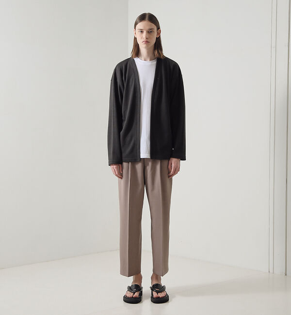 alfredoBANNISTER「＜クロコ型押し＞【WRAP SHOES】ボリュームソール雪駄 トングサンダル」|サンダル|