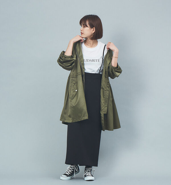 Rouge vif「【XSサイズ展開】【ロングセラー】サスペンダータイトスカート」|スカート|