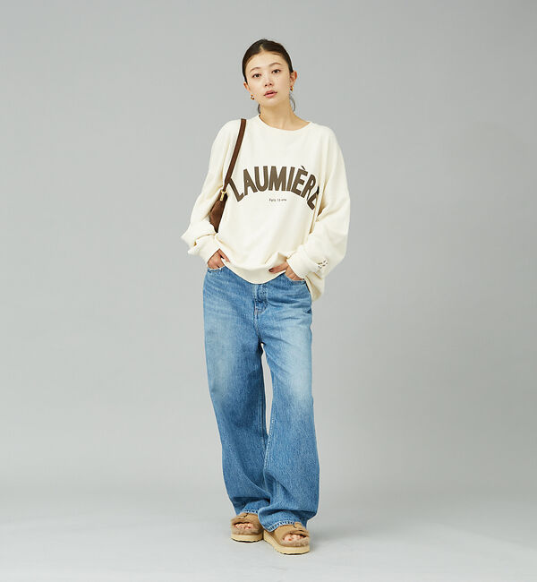 Rouge vif「【RED CARD/レッドカード】別注Dakota　ルーズストレートデニム」|デニム|