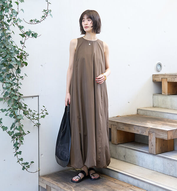 Rouge vif「ノースリーブ バルーンワンピース」|ワンピース|