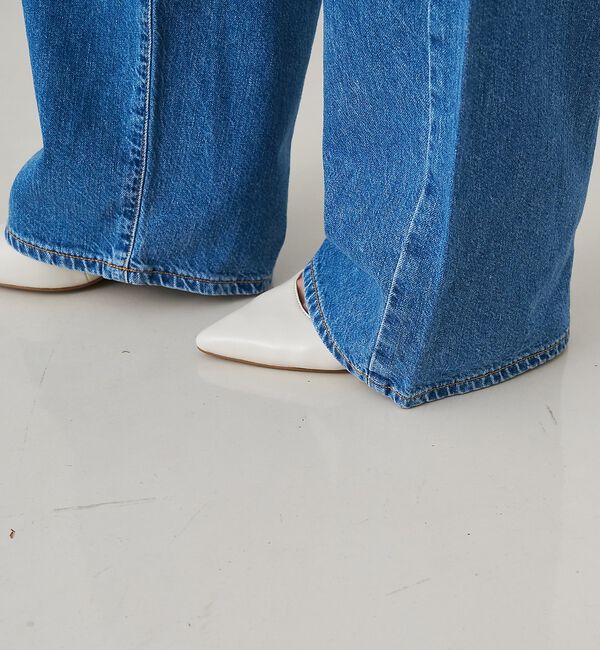 Rouge vif「【NEEDBY heritage/ニードバイヘリテージ】KOH ワイドストレート」|デニム|