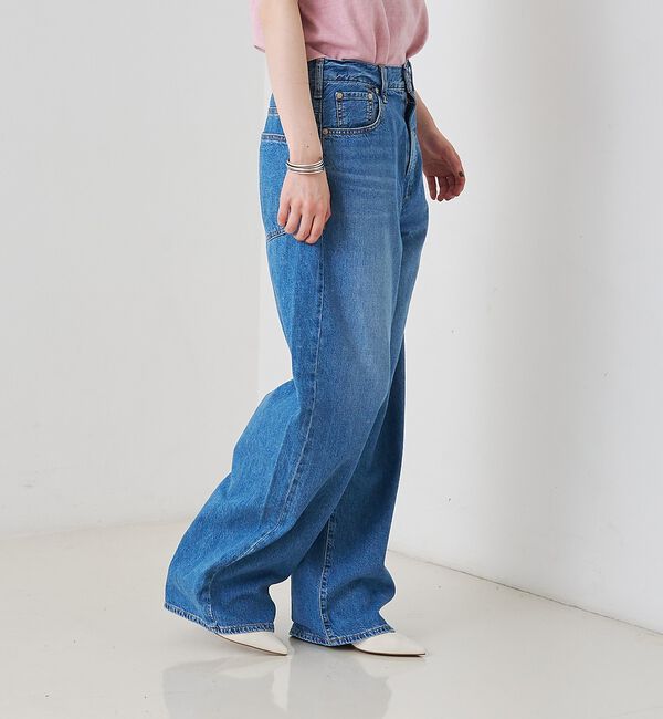 Rouge vif「【NEEDBY heritage/ニードバイヘリテージ】KOH ワイドストレート」|デニム|