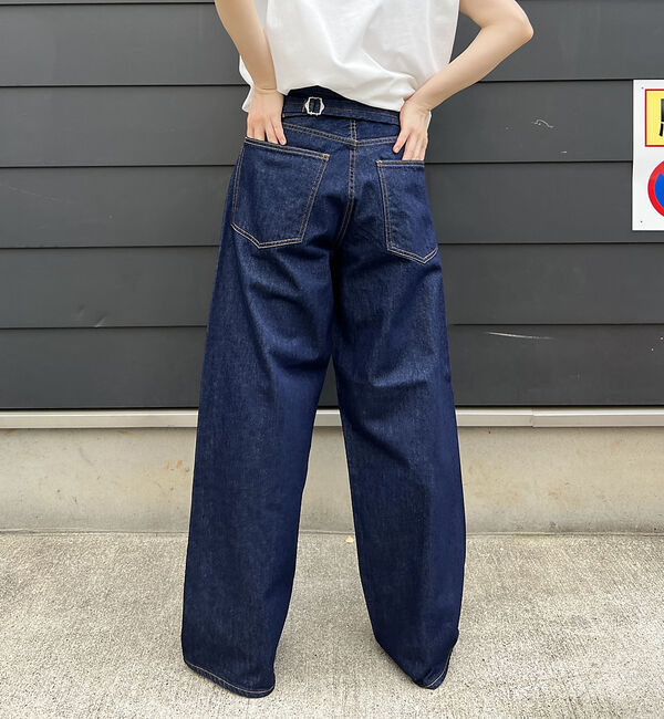 Rouge vif「【NEEDBY heritage/ニードバイヘリテージ】KOH ワイドストレート」|デニム|