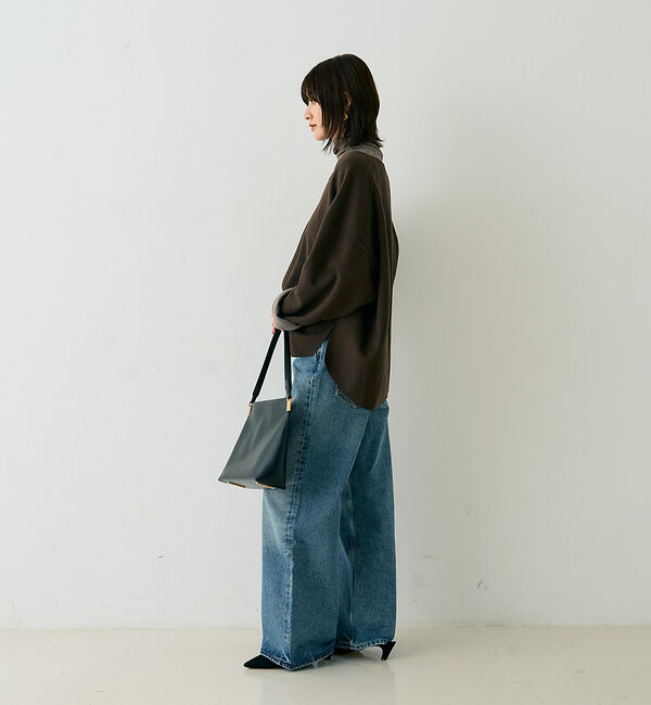 Rouge vif「圧縮ニットプルオーバーブラウス」|ニット・セーター|