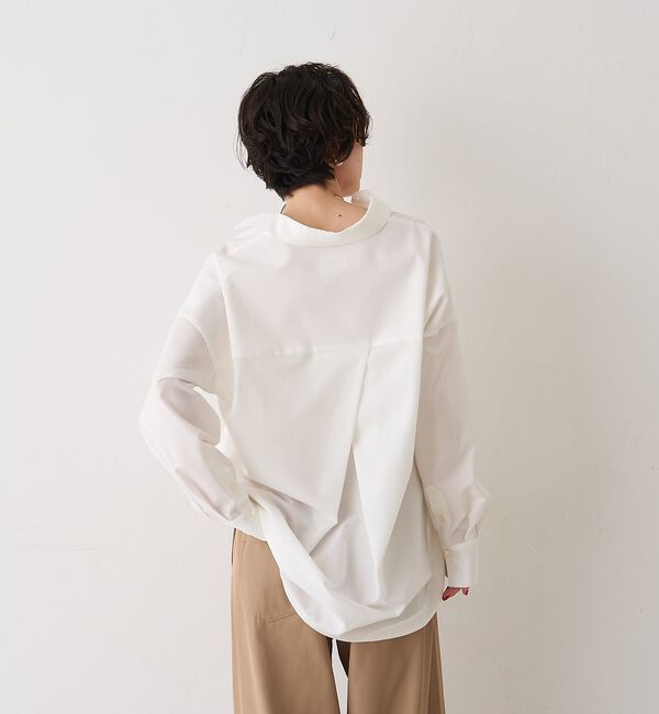 Rouge vif「バックラウンドデザインシャツ」|シャツ・ブラウス|