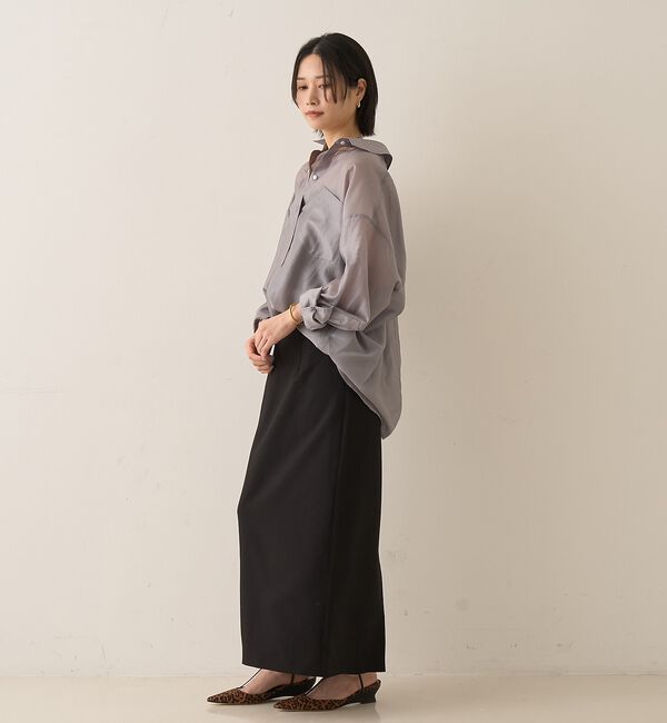 Rouge vif「【定番人気】【ロングセラー】バックツイストシャツ」|シャツ・ブラウス|