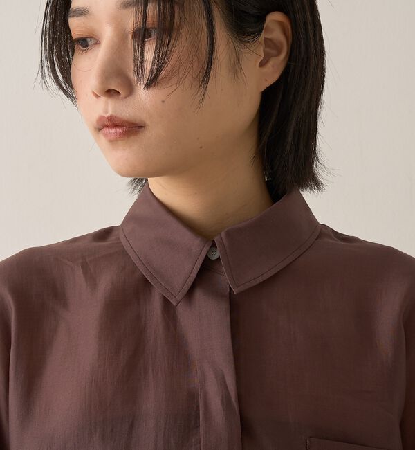 Rouge vif「【定番人気】【ロングセラー】バックツイストシャツ」|シャツ・ブラウス|