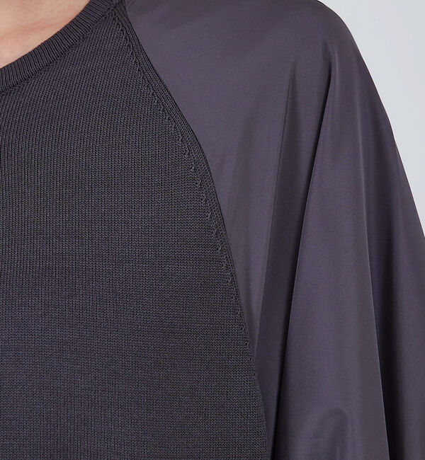 qualite「フォルムスリーブコンビニットワンピース」|ワンピース|