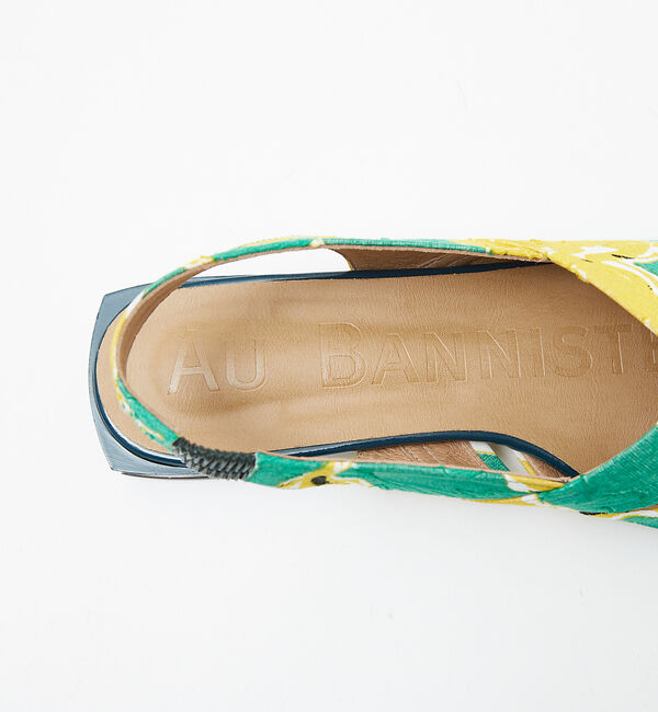 AU BANNISTER「スリングバックオープントゥフラット」|サンダル|