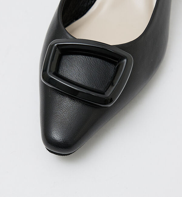 AU BANNISTER「オーナメント ミドルヒールパンプス」|パンプス|