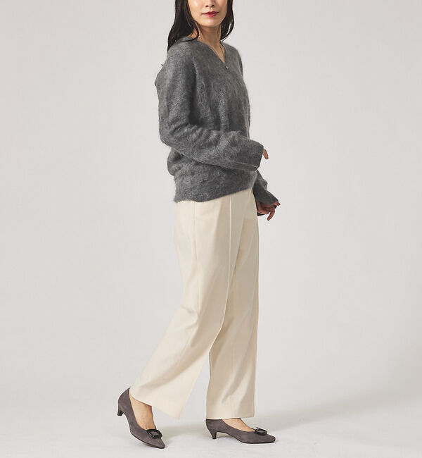 AU BANNISTER「オーナメント ミドルヒールパンプス」|パンプス|