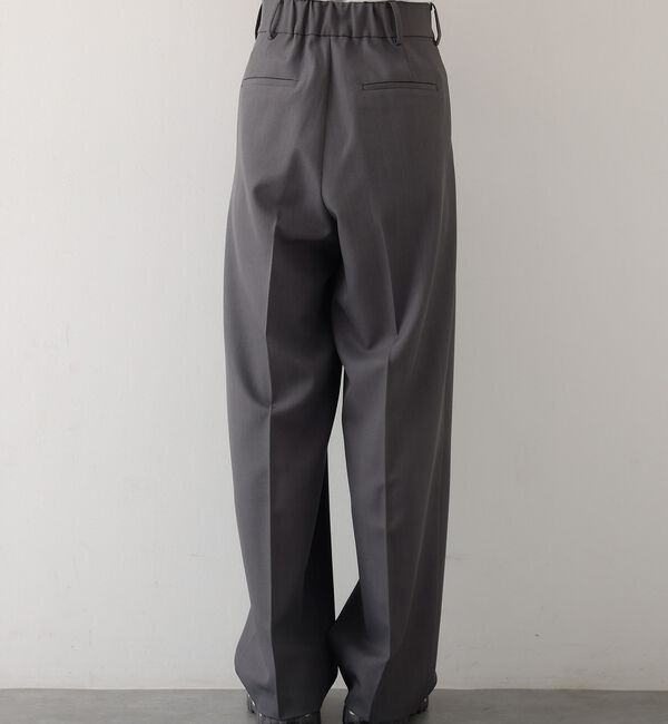 abahouse mavie「【快適&美脚】タックワイドスラックス」|その他|