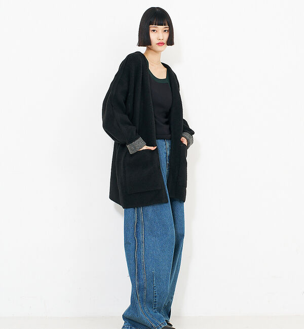NOMINE「袖ボリュームニットコート」|その他|