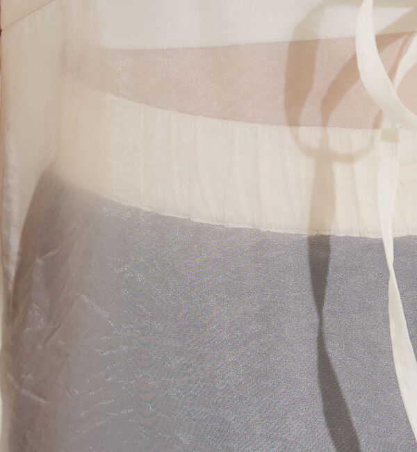 NOMINE「【前後着用可】無地 2WAY シアー キャミソール  ワンピース」|ワンピース|