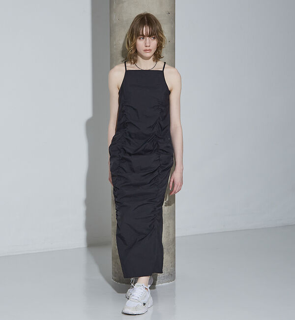 NOMINE「ギャザー キャミワンピース」|ワンピース|