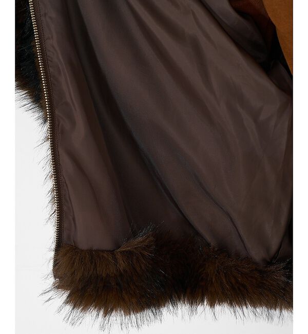 NOMINE「スタンドフェイクファーブルゾン」|ブルゾン・スタジャン|