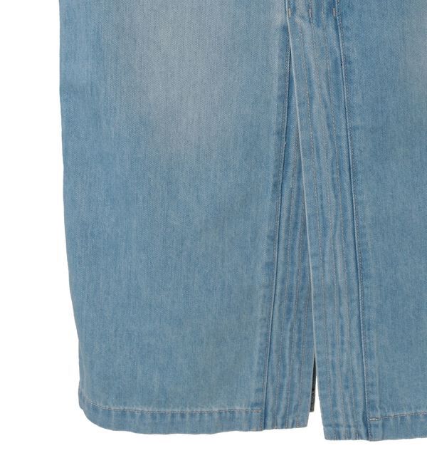 TIARA「デニムタイトマキシスカート」|スカート|