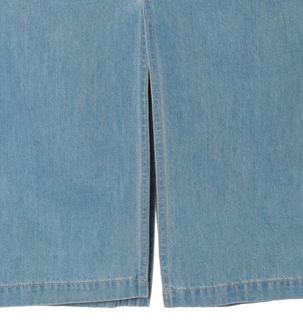 TIARA「デニムタイトマキシスカート」|スカート|