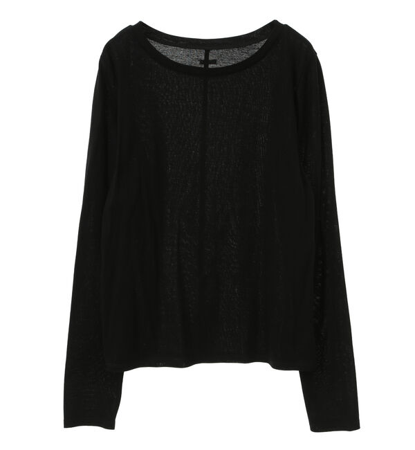 Soffitto「コットン丸首インナーロングTシャツ」|Tシャツ・カットソー|