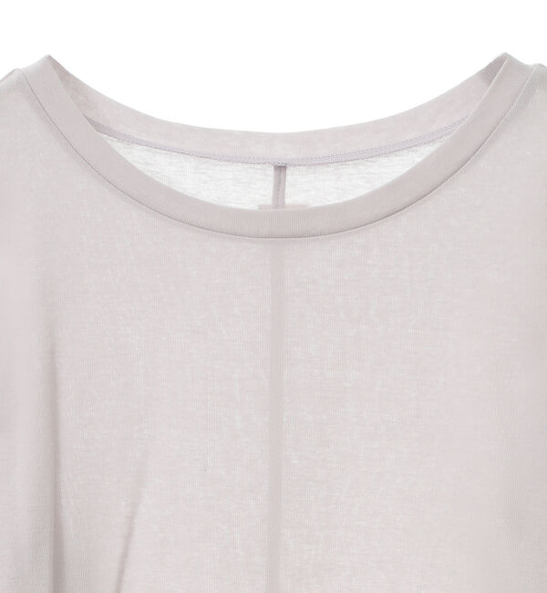 Soffitto「コットン丸首インナーロングTシャツ」|Tシャツ・カットソー|
