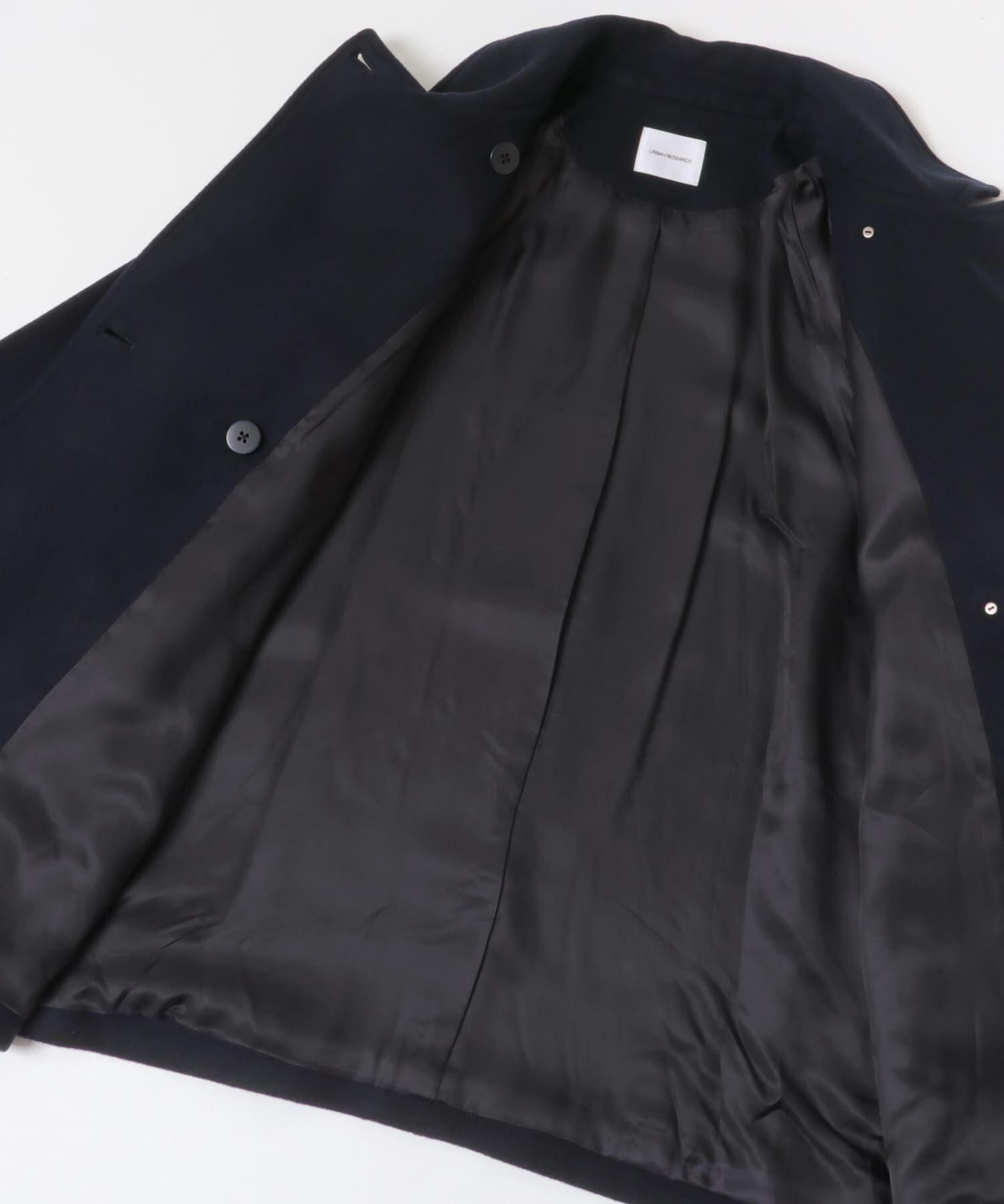 URBAN RESEARCH「スーパー100メルトンPコート」|ピーコート|