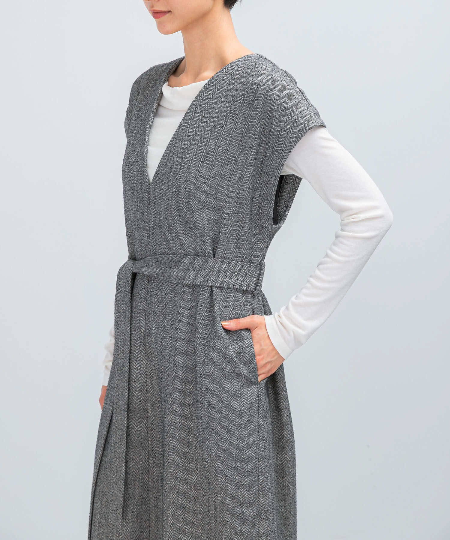 URBAN RESEARCH ROSSO「ウエストマークジャンパースカート」|ワンピース|