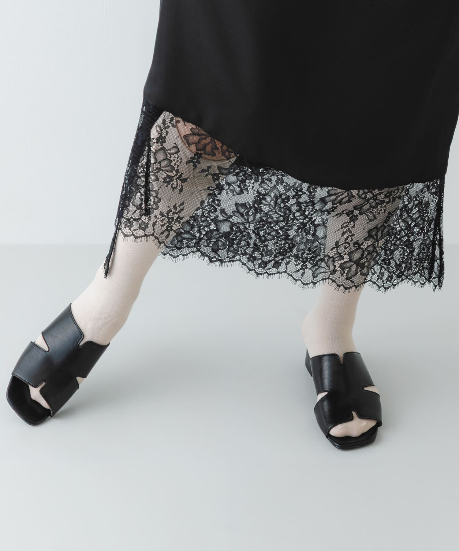 RODE SKO「デザインカットアッパーミュール」|サンダル|