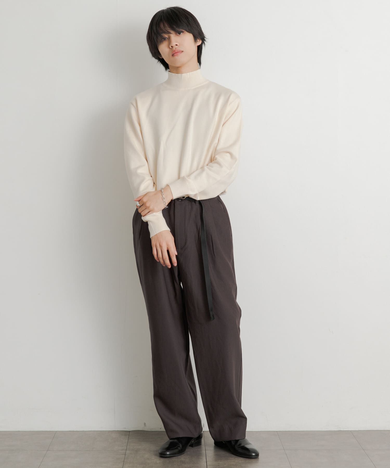 SENSE OF PLACE by URBAN RESEARCH「ウールライクダブルタックワイドパンツ」|その他|