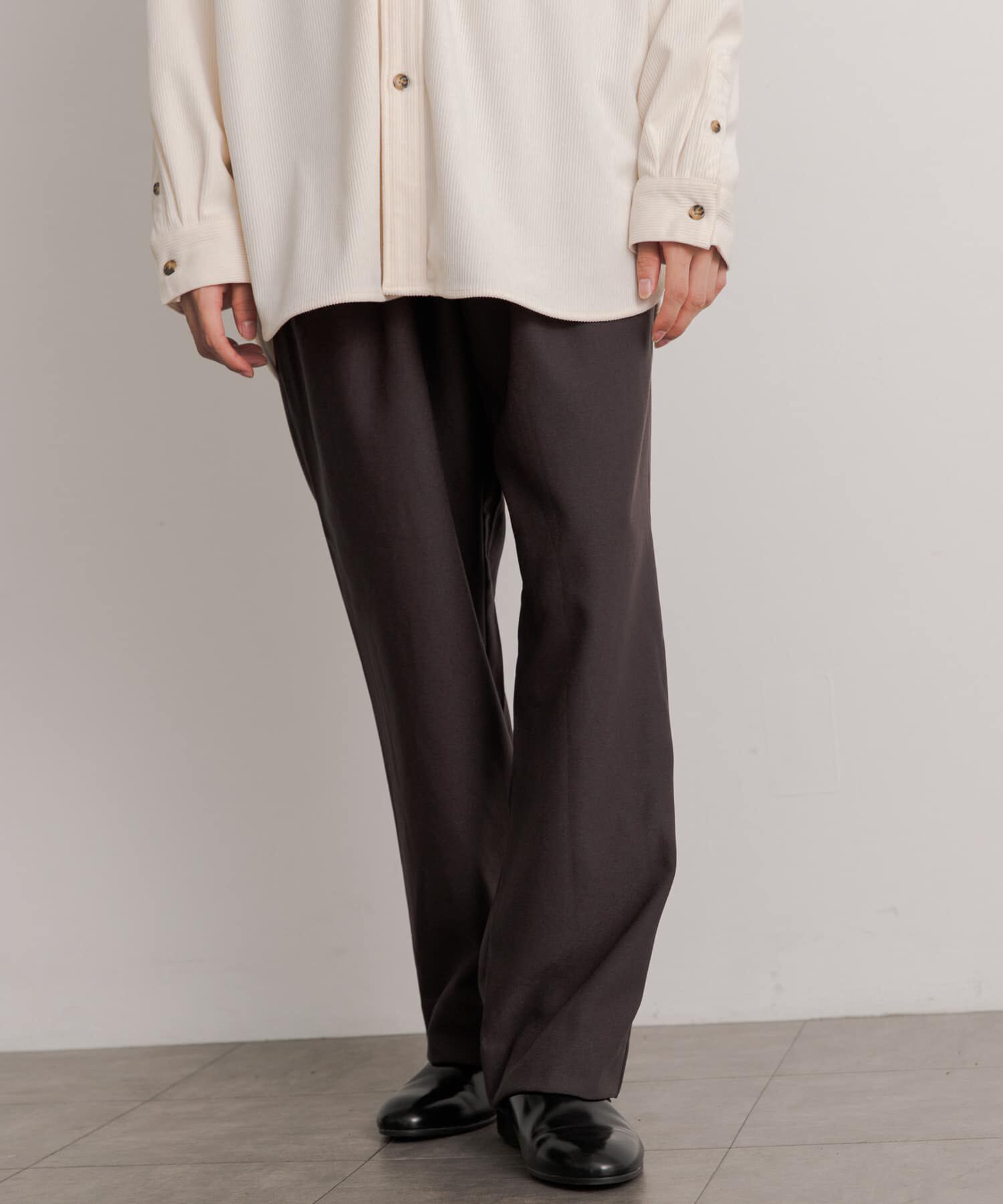 SENSE OF PLACE by URBAN RESEARCH「ウールライクダブルタックワイドパンツ」|その他|