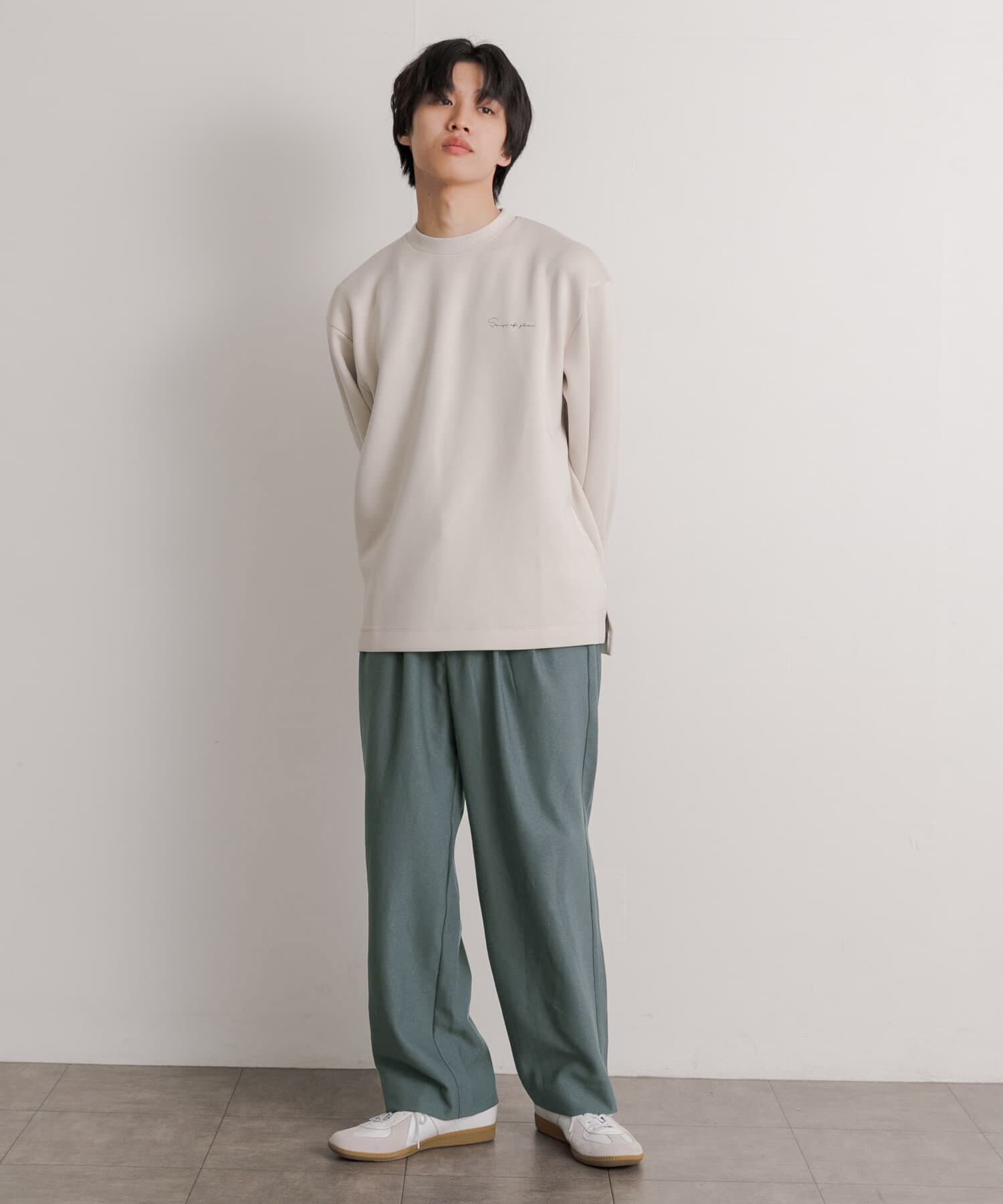 SENSE OF PLACE by URBAN RESEARCH「ウールライクダブルタックワイドパンツ」|その他|