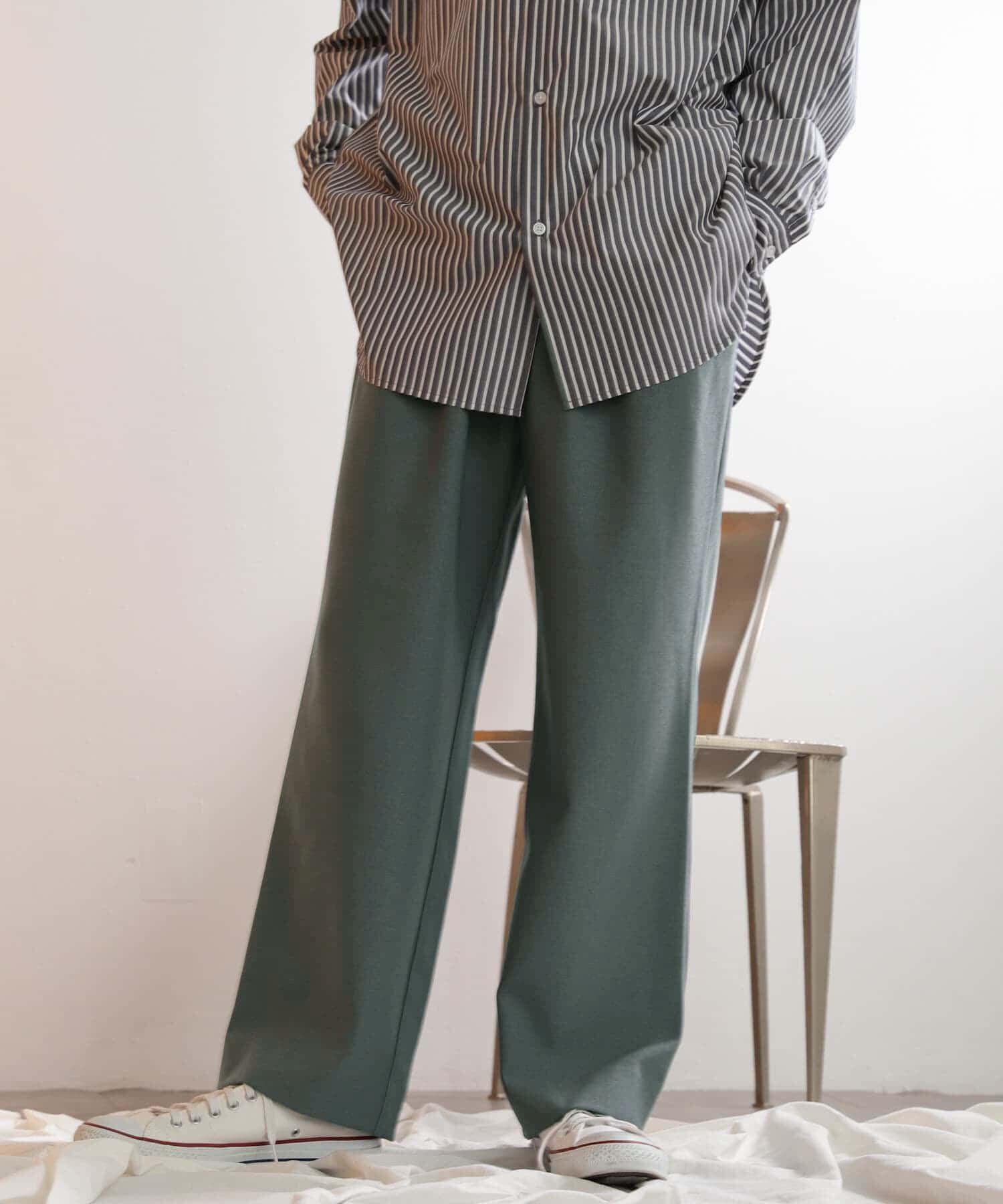 SENSE OF PLACE by URBAN RESEARCH「ウールライクダブルタックワイドパンツ」|その他|