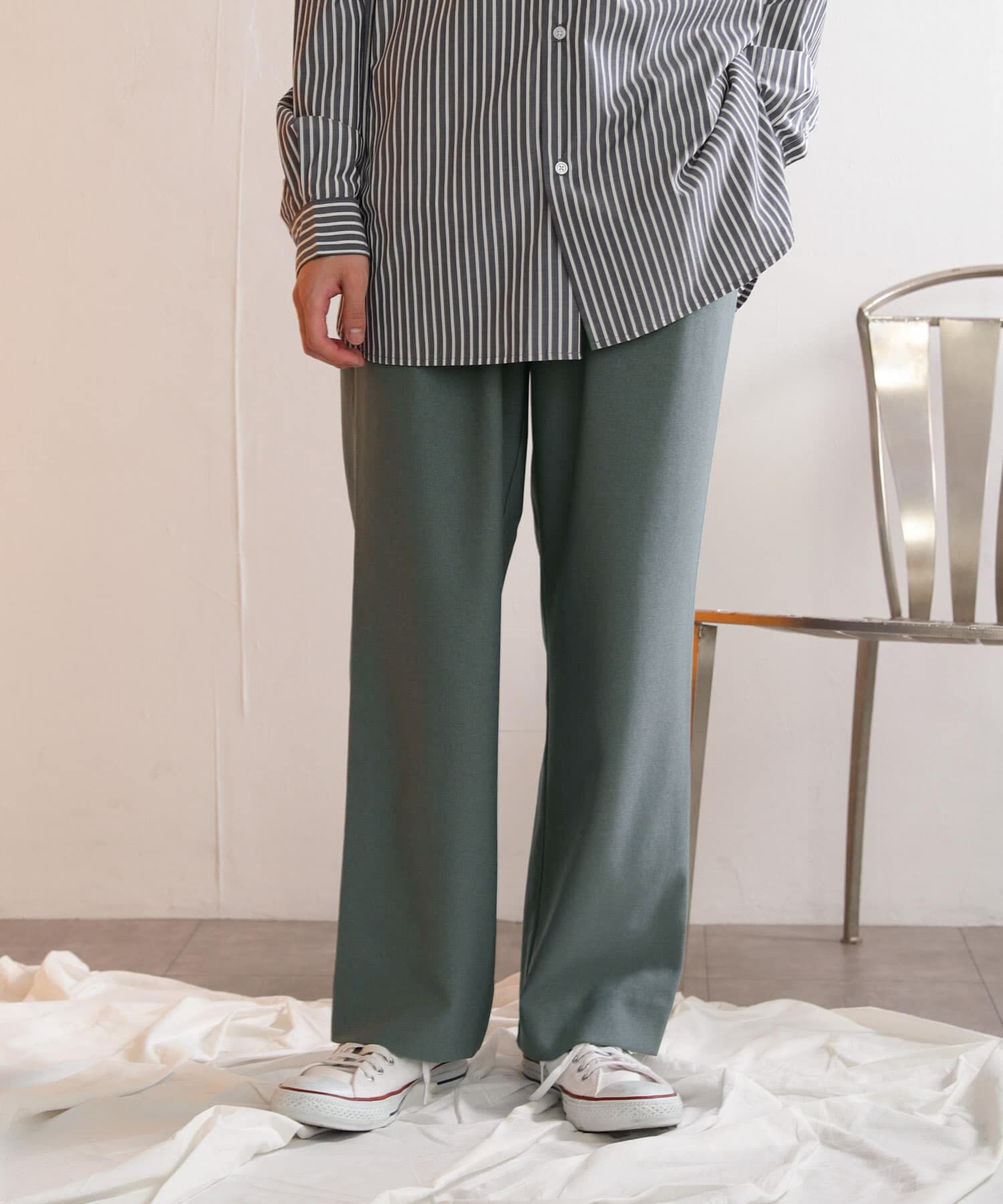 SENSE OF PLACE by URBAN RESEARCH「ウールライクダブルタックワイドパンツ」|その他|