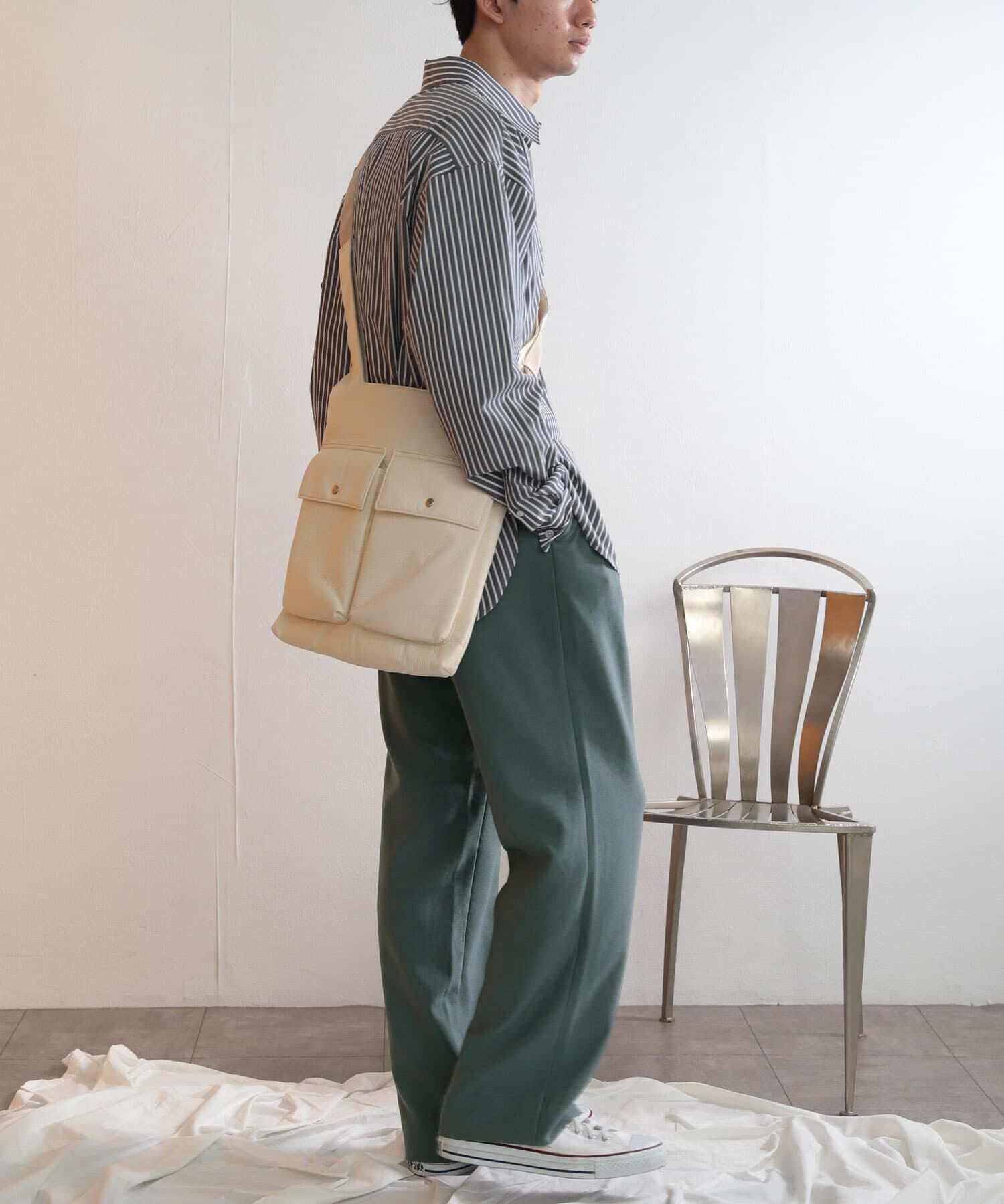 SENSE OF PLACE by URBAN RESEARCH「ウールライクダブルタックワイドパンツ」|その他|