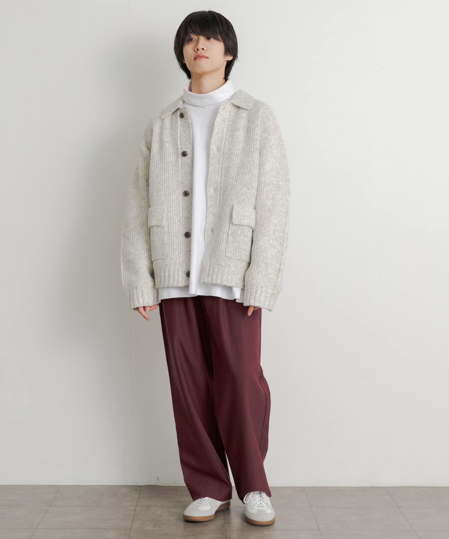 SENSE OF PLACE by URBAN RESEARCH「ウールライクダブルタックワイドパンツ」|その他|