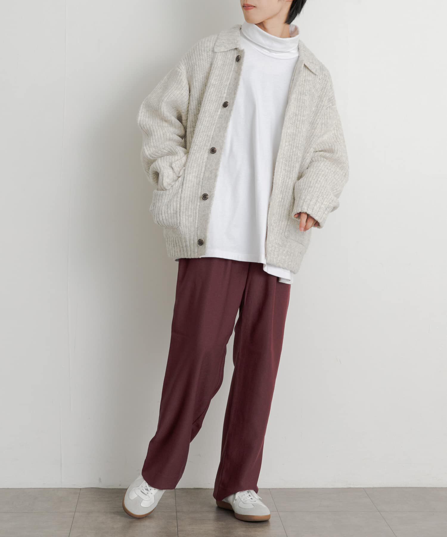 SENSE OF PLACE by URBAN RESEARCH「ウールライクダブルタックワイドパンツ」|その他|