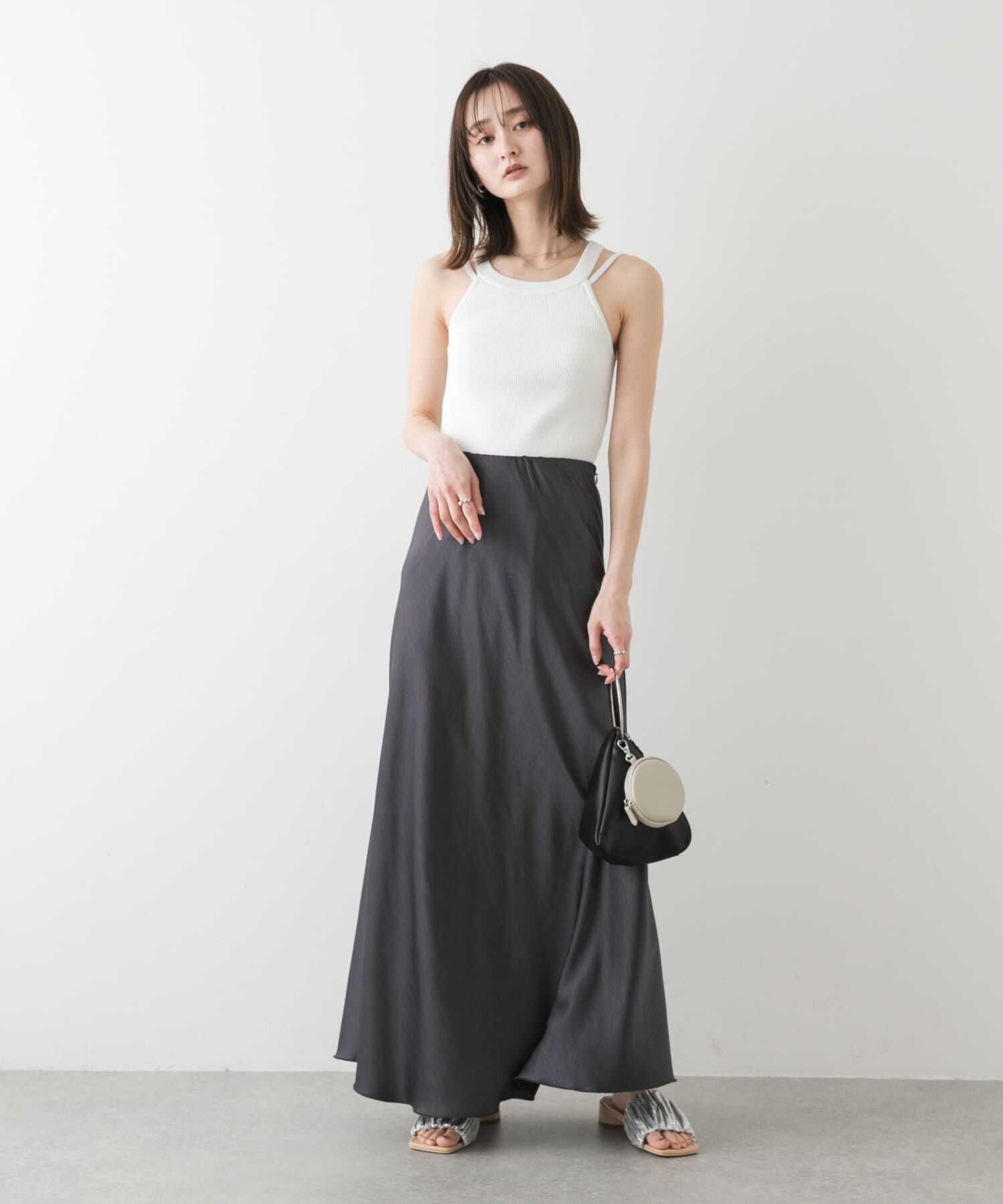 SENSE OF PLACE by URBAN RESEARCH「フープハンドルバッグ」|ハンドバッグ|