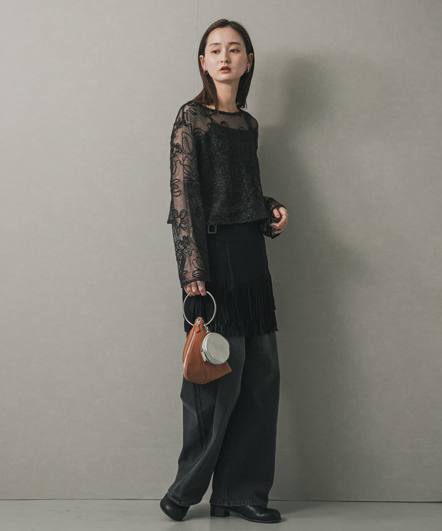 SENSE OF PLACE by URBAN RESEARCH「フープハンドルバッグ」|ハンドバッグ|