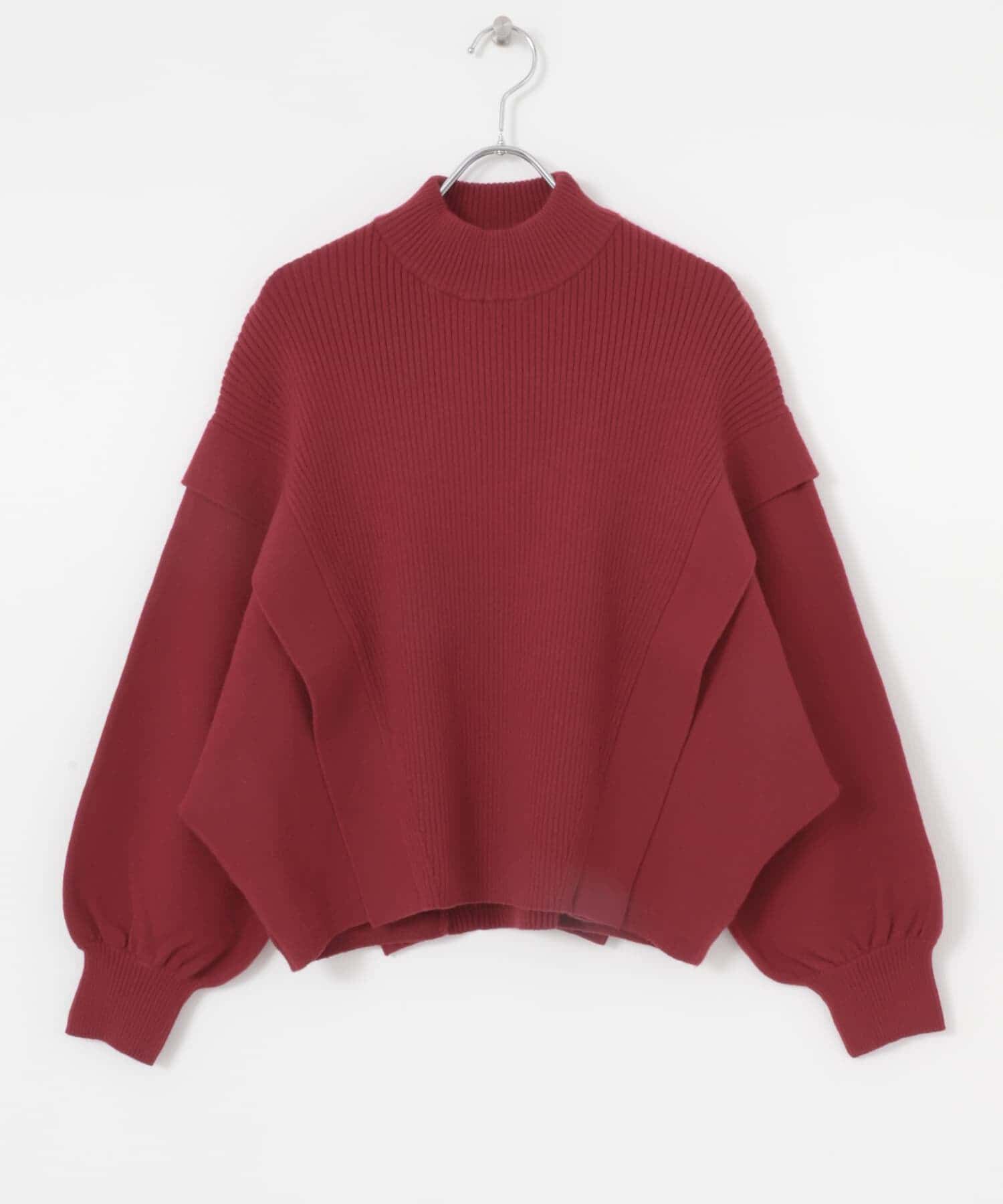 SENSE OF PLACE by URBAN RESEARCH「『一部WEB限定カラー』ストレッチショルダータックセーター」|ニット・セーター|