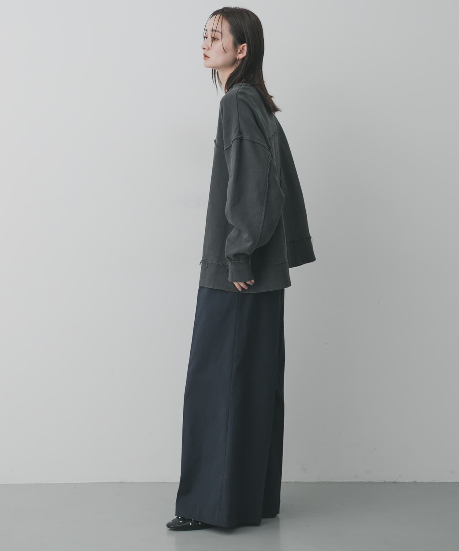 SENSE OF PLACE by URBAN RESEARCH「キリカエピグメントルーズスウェット」|スウェット・ジャージ|