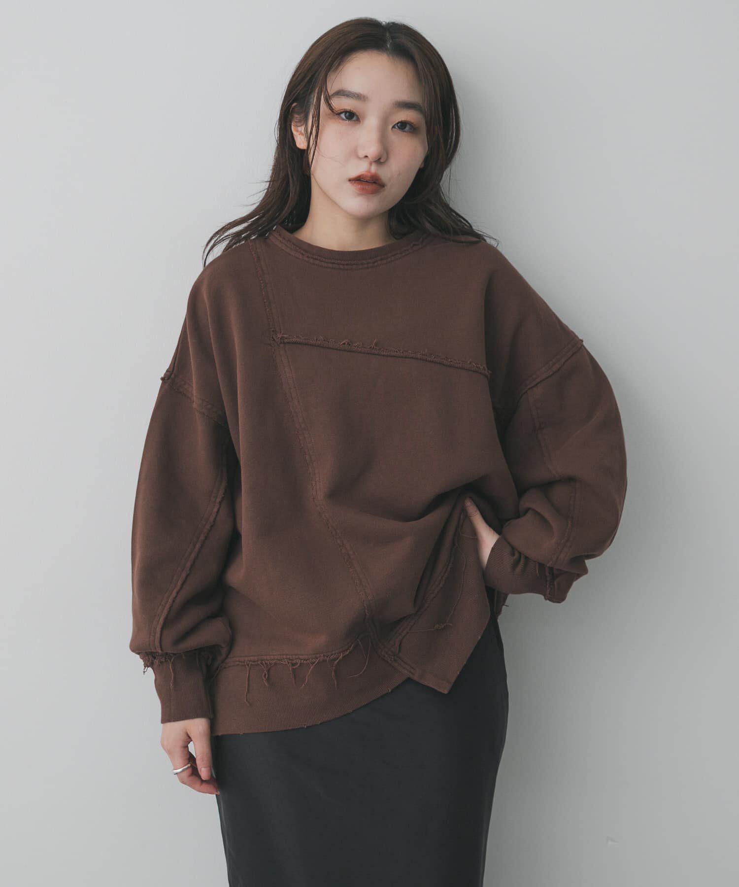 SENSE OF PLACE by URBAN RESEARCH「キリカエピグメントルーズスウェット」|スウェット・ジャージ|