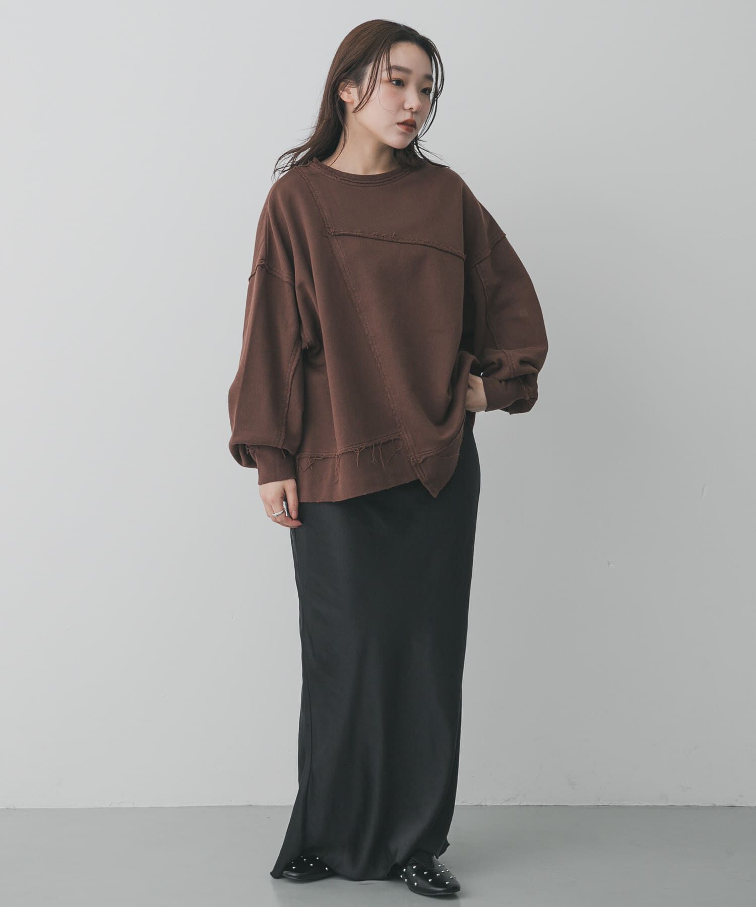 SENSE OF PLACE by URBAN RESEARCH「キリカエピグメントルーズスウェット」|スウェット・ジャージ|